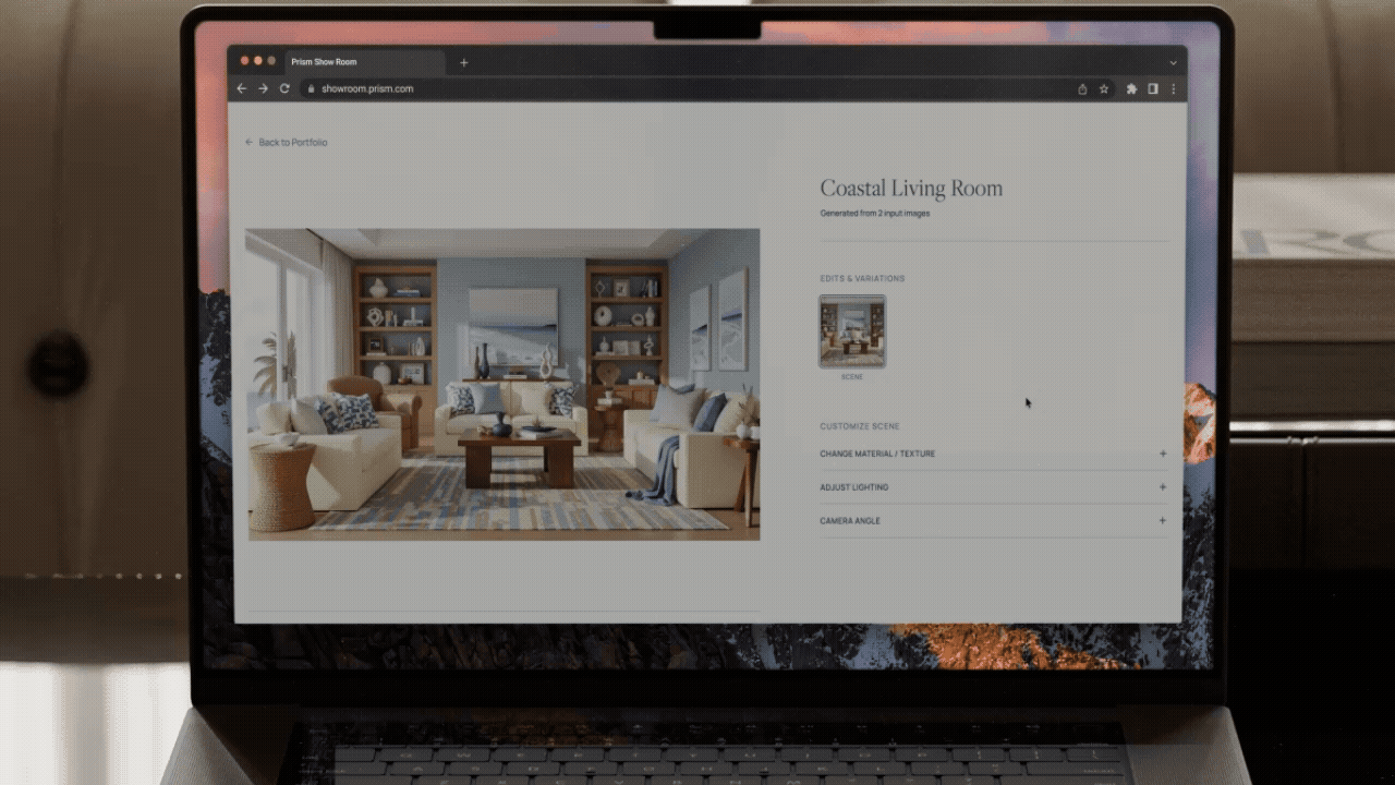 Adaptive AI Relighting